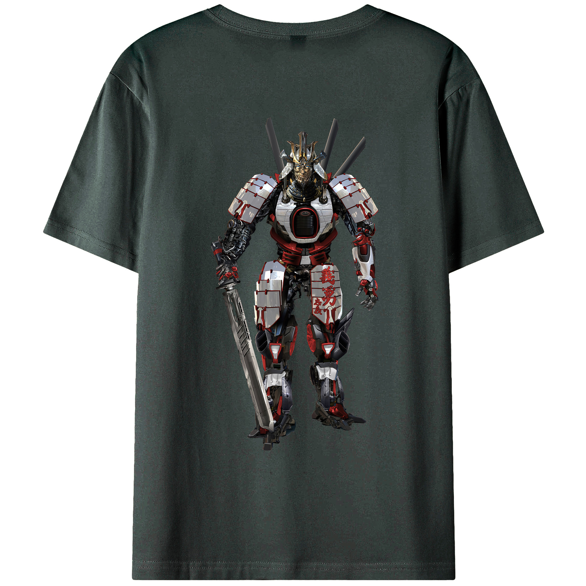 （画像用） Transformers トランスフォーマー 綿100％ メンズ半袖Tシャツ（バックプリント） 通気性